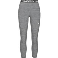 Nike Dame - Sort Tights Nike Pro 365 High-Rise 7/8 Leggings Women - Smoke Grey/Heather/Black