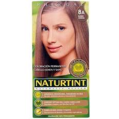 Naturtint Blonde Hårfarver & Farvebehandlinger Naturtint Permanent Hair Colour 8A Ash Blonde