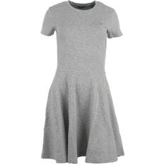 Grå Kjoler Gant Original Jersey Dress - Light Grey Melange (651378)