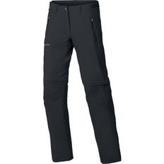Vaude L Bukser & Shorts Vaude Women's Farley Stretch T-Zip Zip-Off Pants - Black