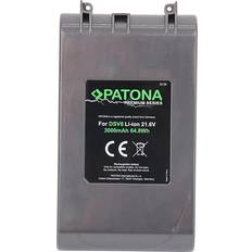 Dyson v8 Patona Premium Battery for Dyson V8 3000mAh Compatible
