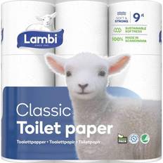 Toilet- & Husholdningspapir Lambi Classic Toilet Paper 36-pack