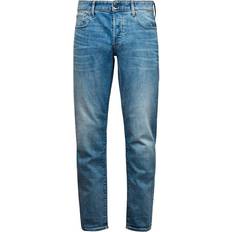G-Star Herre - W33 Bukser & Shorts G-Star 3301 Tapered Jeans - Light Indigo Aged
