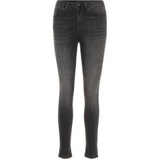 Vero Moda Sophia High Waist Skinny Fit Jeans - Grey/Dark Grey Denim