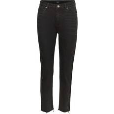 26 - 32 - Polyester - W28 Jeans Vero Moda Brenda High Waist Skinny Jeans - Black