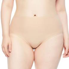Chantelle Soft Stretch Full Brief Plus Size - Nude Sand