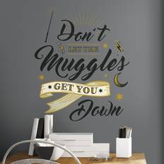 RoomMates Rummet Børneværelse RoomMates Harry Potter Muggles Wall Quote Giant Wall Decals