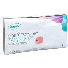 Dermatologisk testet Tamponer Beppy Soft + Comfort Tampons Wet 4-pack