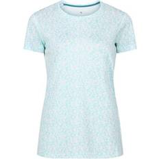 32 - 3XL - Dame T-shirts & Toppe Regatta Women's Fingal Edition T-Shirt - Cool Aqua Floral