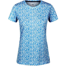 20 - 48 - Blomstrede T-shirts Regatta Women's Fingal Edition T-Shirt - Blue Aster Floral Bloom