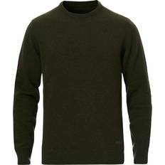 Barbour Herre Sweatere Barbour Patch Crew Sweater - Seaweed Green