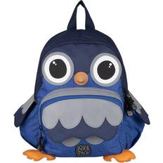 Pick & Pack Blå Tasker Pick & Pack Owl Shape Backpack - Blue Melange