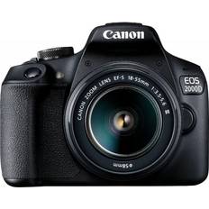 Canon Spejlreflekskameraer Canon EOS 2000D + EF-S 18-55mm F3.5-5.6 III
