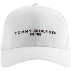 Tommy Hilfiger Hvid Hovedbeklædning Tommy Hilfiger Established 1985 Logo Cap - White