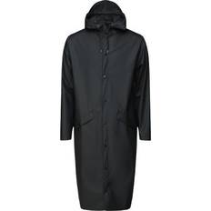 Rains 6 Tøj Rains Longer Jacket Unisex - Black