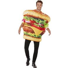 Herrer - Mad & Drikke Kostumer Smiffys Burger Costume