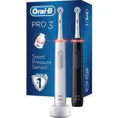 Sort Elektriske tandbørster Oral-B Pro3 3900N Duo