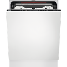 AEG 60 cm - Elektronisk indikator for skyllemiddel/afspændingsmiddel - Underbyggede Opvaskemaskiner AEG FSE84718P Hvid