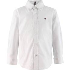 164 Skjorter Tommy Hilfiger Boy's Stretch Oxford Shirt - White (KB0KB06964YBR-YBR)