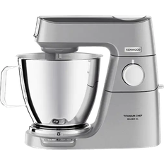 Dele tåler opvaskemaskine Køkkenmaskiner & Foodprocessorer Kenwood Titanium Chef Baker XL KVL85.004SI
