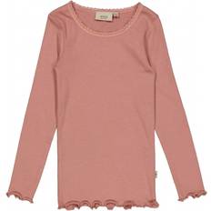 Wheat Rib T-Shirt Lace LS - Rose Cheeks (0151e/4151e-007-2112)