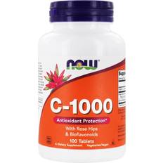 Now Foods C 1000 with Rose Hips & Bioflavonoids 100 stk