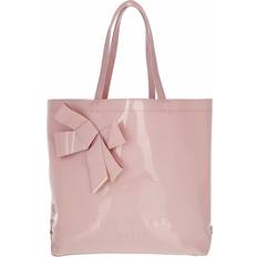 Ted Baker Pink Tote Bag & Shopper tasker Ted Baker Nicon Knot Bow Large Icon Bag - Pale Pink