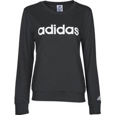 Adidas Dame Sweatere adidas Women Essentials Logo Sweatshirt - Black/White