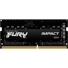 3200 MHz - 8 GB - SO-DIMM DDR4 RAM Kingston Fury Impact SO-DIMM DDR4 3200MHz 8GB (KF432S20IB/8)