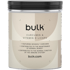 Bulk Powders Curcumin & Vitamin D3 180 stk