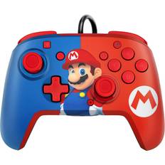 Nintendo Switch Gamepads på tilbud PDP Faceoff Deluxe+ Audio Wired Controller - Mario