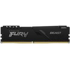 16 GB RAM Kingston Fury Beast Black DDR4 3600MHz 16GB (KF436C18BB/16)