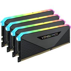 128 GB - 3600 MHz - DDR4 RAM Corsair Vengeance RGB RT Black DDR 3600MHz 4x32GB (CMN128GX4M4Z3600C18)