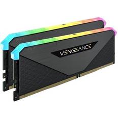 32 GB - 3600 MHz - Belysning - DDR4 - Sort RAM Corsair Vengeance RGB RT DDR4 3600MHz 2x16GB (CMN32GX4M2Z3600C16)