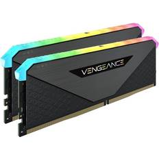 32 GB - 4000 MHz - Belysning - DDR4 - Sort RAM Corsair Vengeance RGB RT DDR4 4000MHz 2x16GB (CMN32GX4M2Z4000C18)