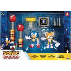 JAKKS Pacific Figurer JAKKS Pacific Sonic the Hedgehog 2.5 in Diorama Set