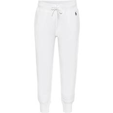 Lauren Ralph Lauren Dame Bukser & Shorts Lauren Ralph Lauren Fleece Joggers - White