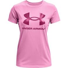 8 - Pink Overdele Under Armour Women's Sportstyle Graphic T-shirt - Pink