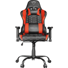Justerbare armlæn Gamer stole på tilbud Trust GXT 708R Resto Gaming Chair - Black/Red