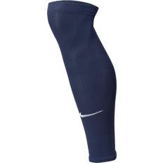 Nike Squad Soccer Leg Sleeves Unisex - Midnight Navy/White