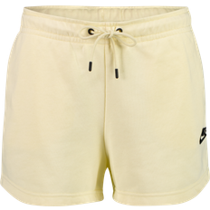 26 - Bomuld - XS Shorts Nike Sportswear Essential French Terry Shorts - Coconut Milk/Black