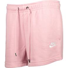 26 - Dame - M Shorts Nike Sportswear Essential French Terry Shorts - Pink Glaze/White