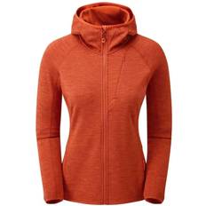 40 - Elastan/Lycra/Spandex - Hoodies Sweatere Montane Women's Protium Fleece Hoodie - Paprika