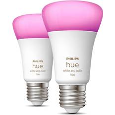 Philips Hue E27 LED-pærer Philips Hue Smart Light LED Lamps 9W E27