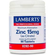Lamberts Vitaminer & Mineraler Lamberts Zinc 15mg 90 stk