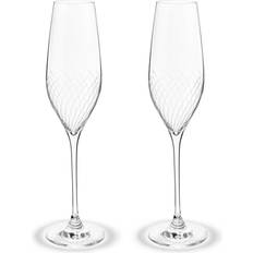 Holmegaard Glas Champagneglas Holmegaard Cabernet Champagneglas 29cl 2stk