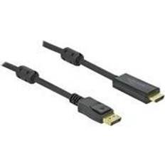 DeLock Kabeladaptere Kabler DeLock DisplayPort-HDMI 1.2 1m