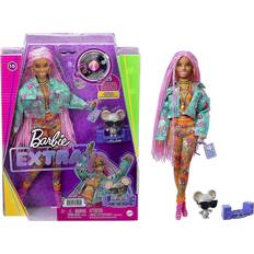 Barbie Dukketøj - Tyggelegetøj Dukker & Dukkehus Barbie Barbie Extra Doll Pink Braids