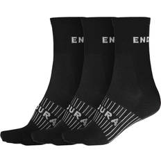 Endura Træningstøj Undertøj Endura Coolmax Race Socks 3-pack Men - Black