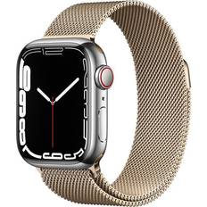 Apple Watch Series 7 Wearables Apple Watch Series 7 Cellular 45mm Stainless Steel Case with Milanese Loop